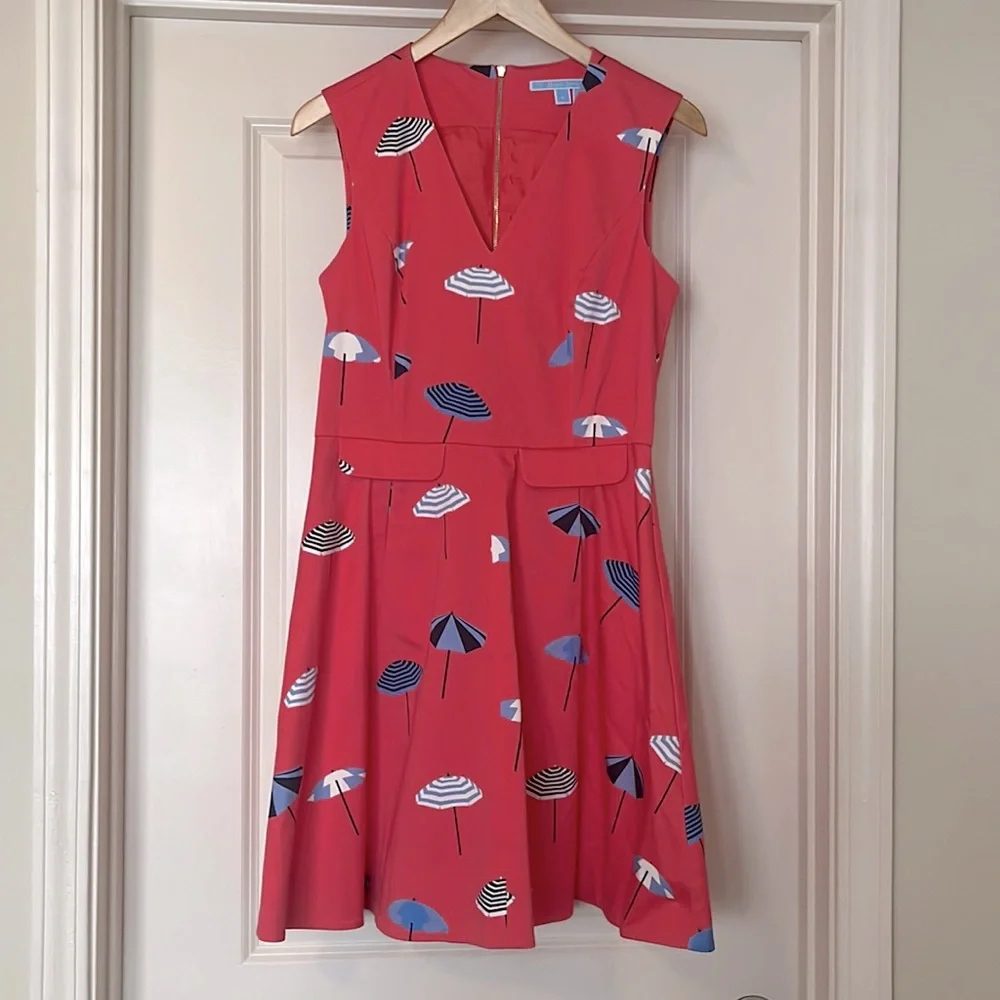 Draper James Umbrella Love Circle Dress size 6 - Picture 2 of 7